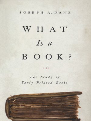 cover image of What Is a Book?